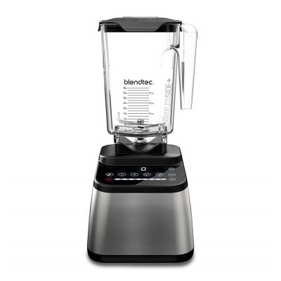 Blendtec Designer 650S Stainless Steel Blender, 8 Speed, 6 Programmes, 1560 W, Grey - Blendtec