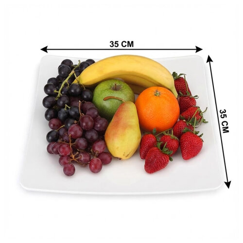 Bora Plastik Angular Gastronomy Display Tray, 35x35 cm - Bora Plastik (1)