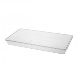 Bora Plastik Cake Pan Bottom Tray, Rectangular, Small, Polycarbonate - Bora Plastik