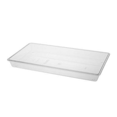 Bora Plastik Cake Pan Bottom Tray, Rectangular, Small, Polycarbonate - Bora Plastik