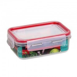 Bora Plastik Click Rectangular Storage Container, 475 ml - Bora Plastik