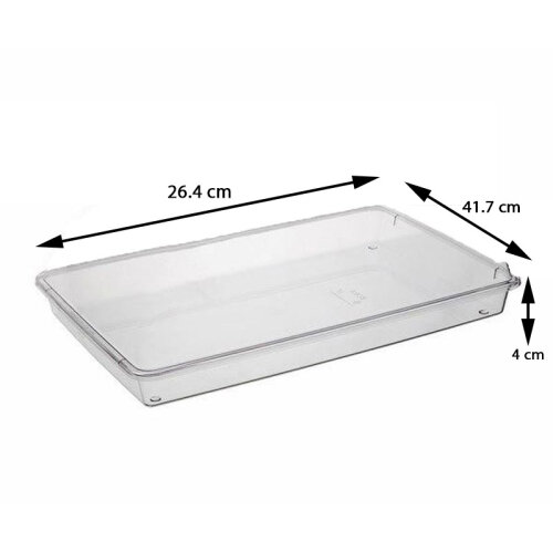 Bora Plastik Crystal Fan Tray, Angular - Bora Plastik (1)