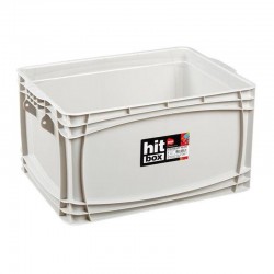 Bora Plastik Ящик для хранения пищевых продуктов, 21 л, белый - Bora Plastik