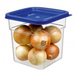 Bora Plastik Food Storage Container with Lid, Polycarbonate, 4 L - Bora Plastik