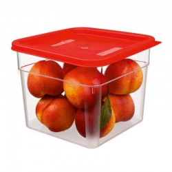 Bora Plastik Food Storage Container with Lid, Polycarbonate, 6 L - Bora Plastik