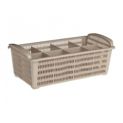 Bora Plastik Gastronomi Kaşıklık, 41x21x15 cm, Bej - Bora Plastik