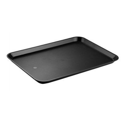 Bora Plastik Gastronomi Köşeli Servis Tepsisi, 40.5 cm, Siyah - 1