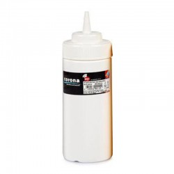 Bora Plastik Geniş Kapaklı Mayonez Şişesi, 450 ml, Beyaz - Bora Plastik