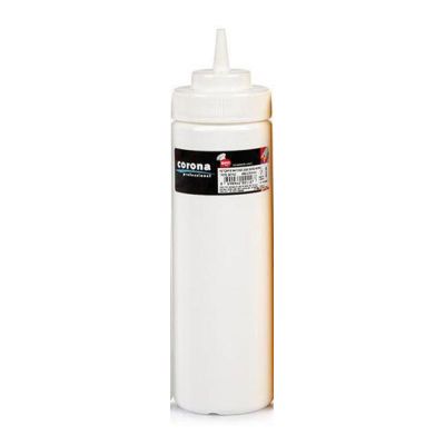 Bora Plastik Geniş Kapaklı Mayonez Şişesi, 700 ml, Beyaz - 1