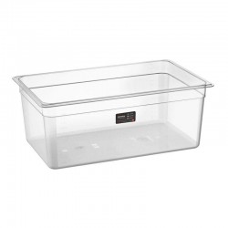 Bora Plastik GN 1/1-200 mm Polycarbonate Gastronorm Bathtub, 26 L 