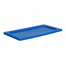 Bora Plastik GN 1/3 Locking Polypropylene Gastronorm Cap, Blue - Bora Plastik