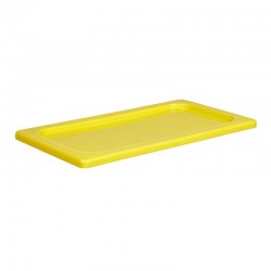 Bora Plastik GN 1/3 Locking Polypropylene Gastronorm Cap, Yellow - Bora Plastik