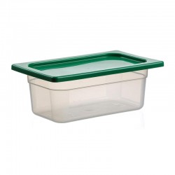 Bora Plastik GN 1/4-100 mm Polypropylene Gastronorm Bathtub, 2 L - 2