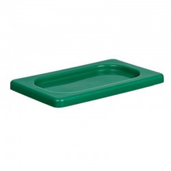 Bora Plastik GN 1/9 Locking Polypropylene Gastronorm Cap, Green - Bora Plastik