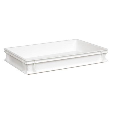 Bora Plastik Hamur Teknesi, 60x40x10 cm, Beyaz - 1