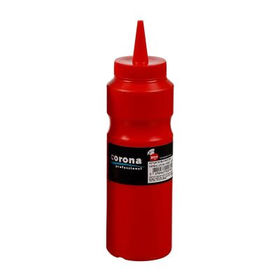 Bora Plastik Kapaklı Ketçap Şişesi, 270 ml, Kırmızı - 1