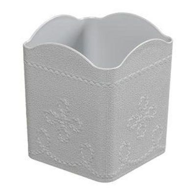 Bora Plastik Kare Desenli Organizer, Gri - 1