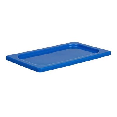 Bora Plastik GN 1/4 Kilitli Gastronorm Kapak, Mavi - 1