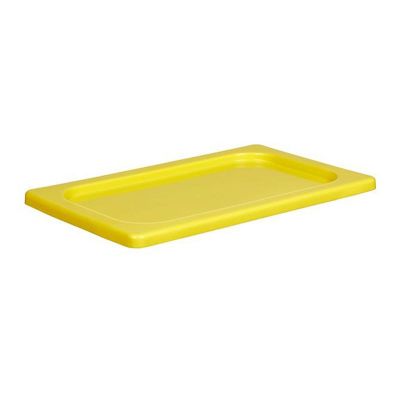 Bora Plastik GN 1/4 Kilitli Gastronorm Kapak, Sarı - 1