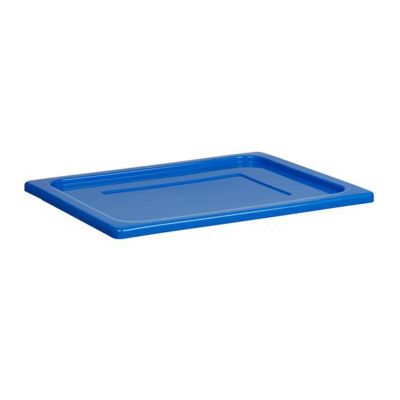 Bora Plastik GN 1/2 Kilitli Propilen Gastronorm Kapak, Mavi - 1