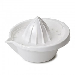 Bora Plastik Large Lemon Squeezer, White - Bora Plastik
