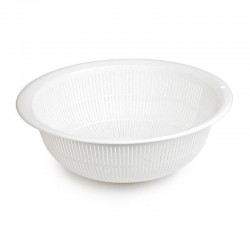 Bora Plastik Makarna Süzgeci, 23 cm, Beyaz - Bora Plastik