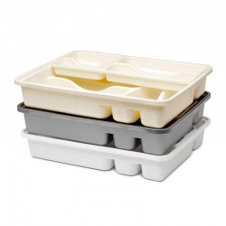 Bora Plastik Modern Kaşıklık, No: 2, 31x40x7 cm, Gri - Bora Plastik