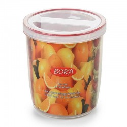 Bora Plastik No: 12 Screw Storage Container with Gasket, 1.80 L - Bora Plastik