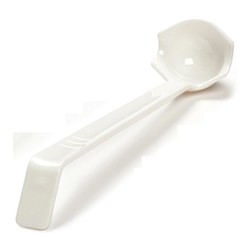 Bora Plastik No:2 Polycarbonate Dispensing Ladle, White - Bora Plastik
