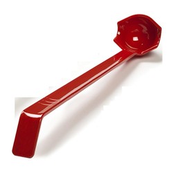 Bora Plastik No:3 Polycarbonate Dispensing Ladle, Red - Bora Plastik