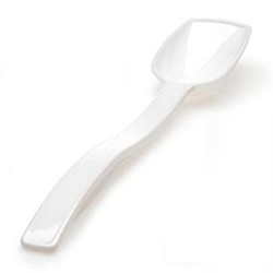 Bora Plastik Olive and Salad Spoon, Polycarbonate, 26 cm, White - Bora Plastik