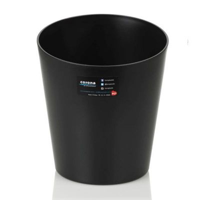 Bora Plastik Polikarbon Küçük Buz Kovası, Yarım Kesimli 3.8 L, Siyah - 1