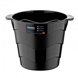 Bora Plastik Polycarbonate Bottle and Ice Bucket, 4 L, Black - Bora Plastik