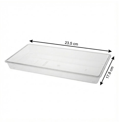 Bora Plastik Лоток для демонстрации из поликарбоната, 23,5x17,8 см - Bora Plastik (1)