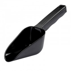 Bora Plastik مجرفة ثلج من البولي كربونات، 26 × 8 سم، أسود - Bora Plastik