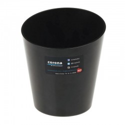 Bora Plastik Polycarbonate Small Ice Bucket, Half Cut 1 L, Black - Bora Plastik