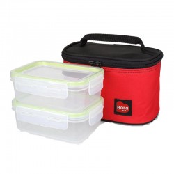 Bora Plastik Practical Set, 2 pcs, with bag - Bora Plastik