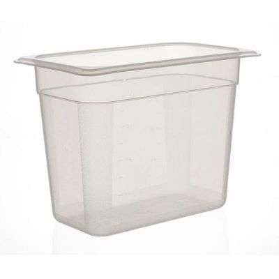 Bora Plastik GN 1/4-200 mm Propilen Gastronorm Küvet - 1