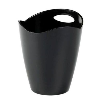Bora Plastik Propilen Şişe ve Buz Kovası, 3.7 L, Siyah - 1