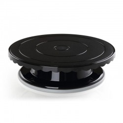 Bora Plastik Rotating Cake Stand, Polycarbonate, 33.5 cm - Bora Plastik