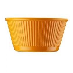 Bora Plastik Круглая мини-кастрюля для соуса, поликарбонат, 8,4x4,4 см, оранжевый - Bora Plastik