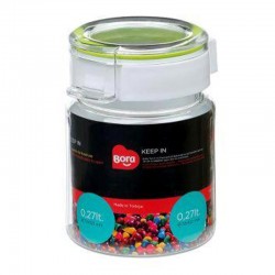 Bora Plastik Round Pet Storage Container, No:1, 250 ml - Bora Plastik