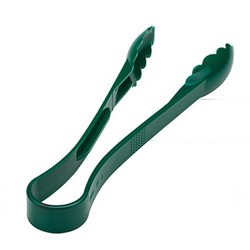 Bora Plastik Salad Tongs, Polycarbonate, No: 3, 300 h/mm, Green - Bora Plastik