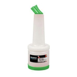Bora Plastik Sauce and Cocktail Syrup Pourer, 500 cc, Green - Bora Plastik
