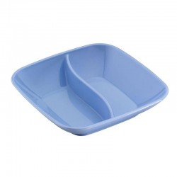 Bora Plastik Контейнер для соуса с квадратным отделением, поликарбонат, 8,5 см, синий - Bora Plastik