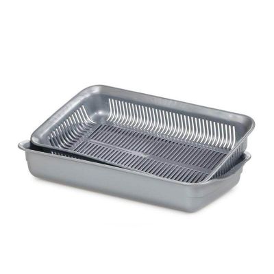 Bora Plastik Sebze ve Meyve Süzgeci, 26 cm, Gri - 1