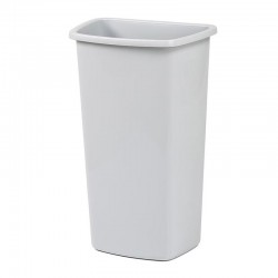 Bora Plastik Servis Arabası Çöp Kovası, 29 L, Beyaz - Bora Plastik