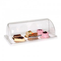 Bora Plastik Set, Polycarbonate, With Opening Lid, Fan Corner, Shallow Tray - Bora Plastik