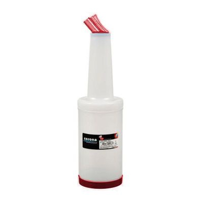 Bora Plastik Sos ve Kokteyl Şurup Dökücü, 1000 cc, Kırmızı - 1