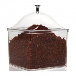 Bora Plastik Square Jar, Polycarbonate, 1.2 L - Bora Plastik (1)